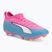 Scarpe da calcio per bambini PUMA Ultra 6 Match FG/AG Jr poison pink/puma white/sun stream/bright aqua/puma black