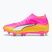 Scarpe da calcio PUMA Ultra 6 Match + FG/AG poison pink/puma white/sun stream/bright aqua/puma black