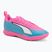 Scarpe da calcio per bambini PUMA Ultra 6 Play TT Jr poison pink/puma white/sun stream/bright aqua/puma black