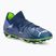 PUMA Future Pro FG/AG scarpe da calcio per bambini blu persiano/puma bianco/verde