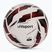 Uhlsport Attack Addglue calcio bianco / nero / rosso fluo dimensioni 5