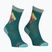 Calze da trekking da donna ORTOVOX Alpine Light Comp Mid verde pacifico