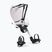 Sella per bicicletta Urban Iki U-213853 bianco/nero