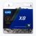 Catena per bicicletta KMC X8 x114 argento