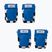 Globber Set di protezioni per bambini blu navy/racing
