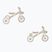 Bicicletta senza pedali a tre ruote Globber Learning Trike 2w1 Plus Ecologic coconut