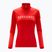 Felpa donna Descente Chest Logo T-Neck rosso elettrico