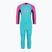 O'Neilller Reactor-2 2 mm Back Zip Full dg5/lt aqua/graph/berry schiuma da nuoto per bambini