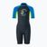 O'Neilller Reactor-2 2 mm Back Zip S/S fx6/graphite/dayglo/ocean schiuma da nuoto per bambini