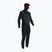 Uomo O'Neill Mutant Legend 5/4 Chest Zip W/Hood Full Black Swim Foam
