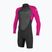 Muta per bambini O'Neill Youth Reactor-2 2mm Back Zip LS Spring black/berry