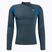 O'Neill Premium Skins Rash Guard a manica lunga da uomo per il nuoto, blu cadetto/blu ultra/cade