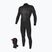 Mutanda da nuoto uomo O'Neill Mutant Legend 5/4 mm Chest Zip con cappuccio Full black/tempered steel