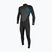 Muta da nuoto uomo O'Neill Reactor-2 3/2 Back Zip Full HJ5 black/tide pool