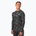 Surfanic Bodyfit Limited Edition Crew Neck Uomo manica lunga termica geo camo forestale