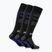 Calze da sci Surfanic Pro Tech Plus confezione da 3 brilliant blue