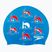 Cuffia da nuoto Speedo da bambino Slogan Print blu