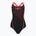 Speedo Medley Logo Medalist nero/rosso costume intero da bambino