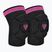 RDX K5 Hosiery Ginocchiere in schiuma nero/rosa