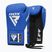 Guanti da boxe RDX Apex Competition Fight Lace Up blu