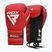 RDX Apex Lace Up Guantoni da boxe per allenamento e sparring rosso