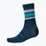Calzini da ciclismo Endura BaaBaa Merino Stripe blueberry