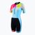 Tuta da triathlon da donna ZONE3 Activate+ Trisuit neon/nero
