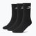 Calze da uomo BOXRAW Crew 3 pairs black