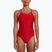 Costume da bagno intero donna Nike Solid Racerback university red