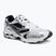 Scarpe da uomo Mizuno Wave Rider 10 bianco/argento/nero