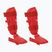 Protezioni Mizuno Instep rosse imbottite per tibia e piede 23EHA10062