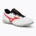 Scarpe da calcio per bambini Mizuno MRL Sala Club TF Jr bianco/rosso radiante