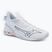 Scarpe da pallamano da donna Mizuno Wave Mirage 5 bianco/navy peonia/pesca parfait