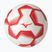 Palla da calcio Mizuno Fuji TR H size 5 white/red