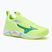 Mizuno Wave Momentum 3 scarpe da pallavolo neo lime/nero/splish splash