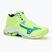 Mizuno Wave Lightning Z8 Mid scarpa da pallavolo neo lime/nero/splish splash