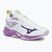 Scarpe da pallavolo da donna Mizuno Wave Dimension bianco/viola patrizia/vintage