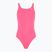 Costume intero Nike Hydrastrong Solid Fastback donna rosa intenso