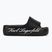 Infradito donna KARL LAGERFELD Kobo II Hotel Logo nero eco eva