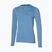 Maglietta Mizuno Impulse Core Longsleeve da donna blu parigino