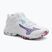 Scarpe da pallavolo donna Mizuno Wave Lightning Z8 Mid bianche/viola indaco/camelliaros