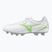 Scarpe da calcio per bambini Mizuno Monarcida Neo III Select Jr Md bianco/verde neon