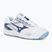Mizuno Cyclone Speed 5 scarpe da pallavolo bianco/bellwether blu/bel air blu