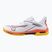 Mizuno Wave Exceed Tour 6 CC scarpe da tennis bianco/blu baritono/corallo 2