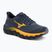Scarpe da corsa da uomo Mizuno Wave Horizon 8 blu granito/citrus/blu baritono