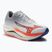 Scarpe da corsa da uomo Mizuno Wave Rebellion Flash 3 bianco/fiery coral 2/iris bloom