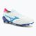 Scarpe da calcio uomo Mizuno Morelia Neo IV Β Elite MD white/tanager turquoise/pink tetra