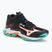 Scarpe da pallavolo Mizuno Wave Lightning Z8 Mid nero/tangelo/verde ghiaccio