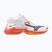 Scarpe da pallavolo Mizuno Wave Lightning Z8 Mid bianco/fiery coral 2/citrus