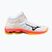 Scarpe da pallavolo Mizuno Wave Voltage 2 Mid bianco/fiery coral 2/citrus